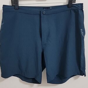 EUBI, Men's Athletic Shorts - Navy Blue Size Xl